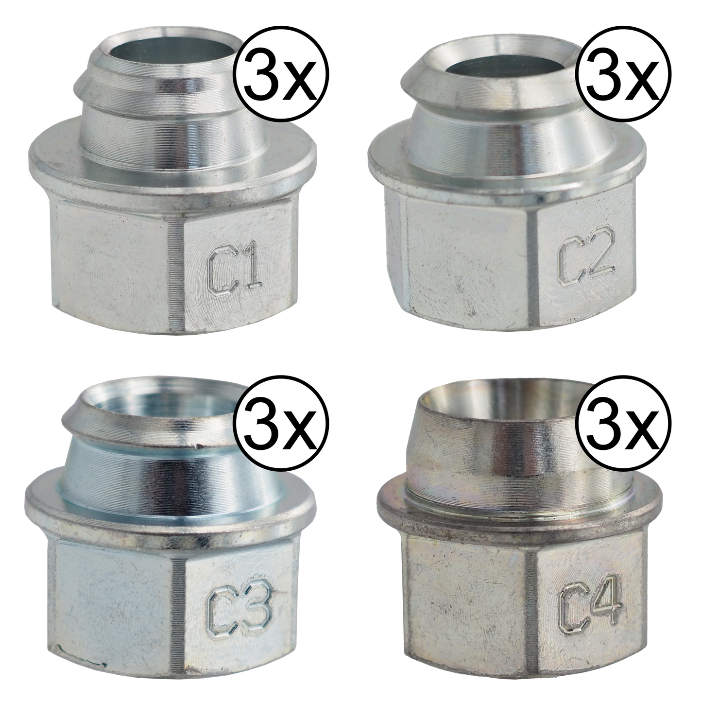 DY2300 Refill Pack – 12x Blades (3x C1, C2, C3, C4) - (DY-RP)