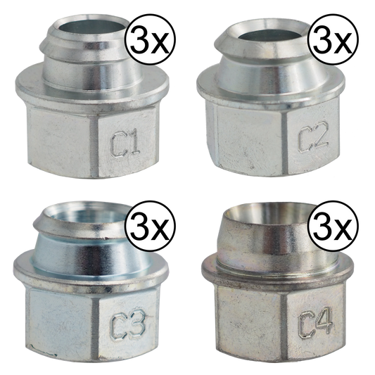 DY2300 Refill Pack – 12x Blades (3x C1, C2, C3, C4) - (DY-RP)